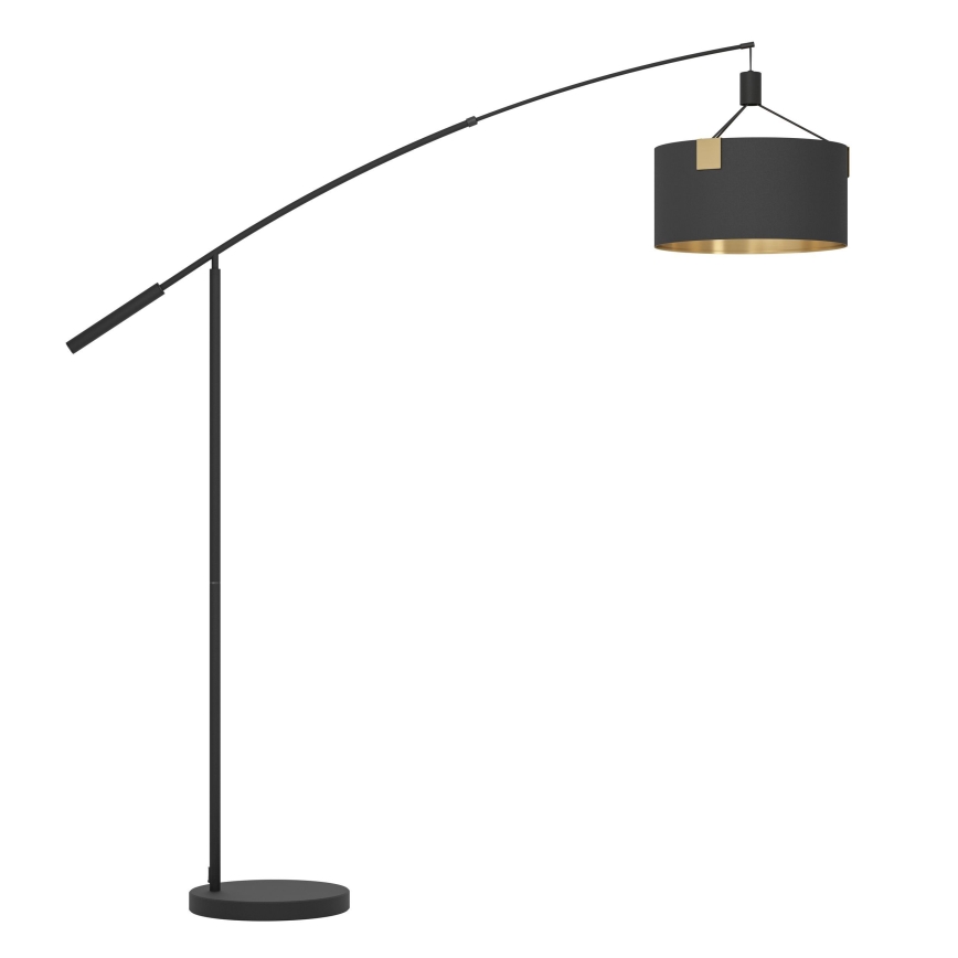 Eglo - Stojacia lampa 3xE27/40W/230V čierna/zlatá