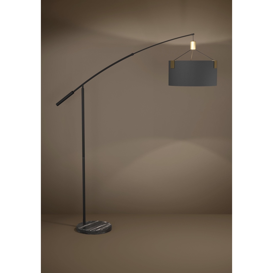 Eglo - Stojacia lampa 3xE27/40W/230V čierna/zlatá