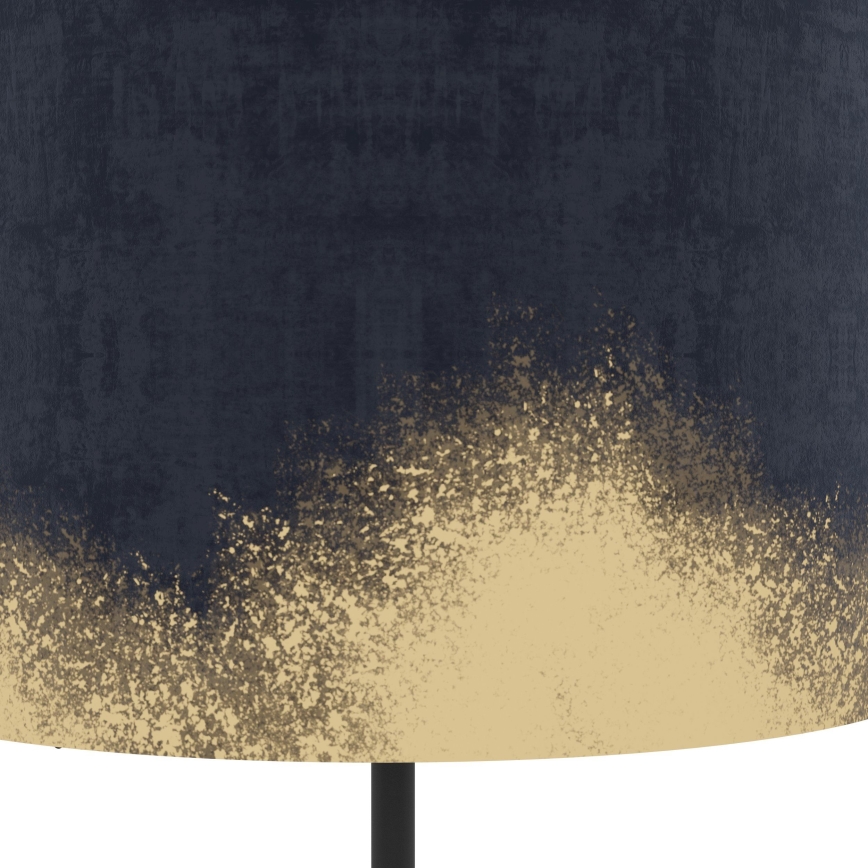 Eglo - Stojacia lampa 1xE27/40W/230V modrá/zlatá