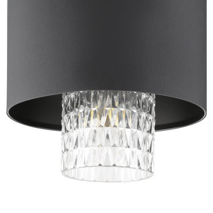Eglo - Luster na lanku 3xE27/40W/230V čierna