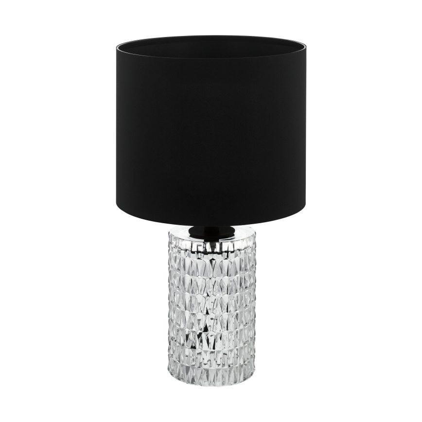 Eglo - Stolná lampa 1xE27/40W/230V čierna