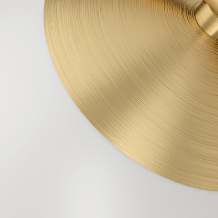 Eglo - Stojacia lampa 1xE27/40W/230V zlatá