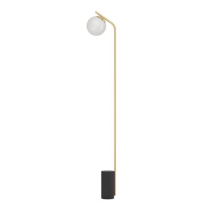 Eglo - Stojacia lampa 1xE27/40W/230V zlatá
