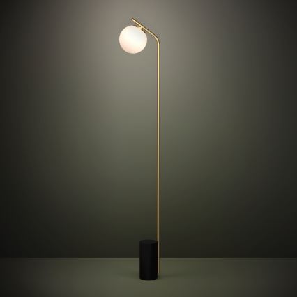 Eglo - Stojacia lampa 1xE27/40W/230V zlatá