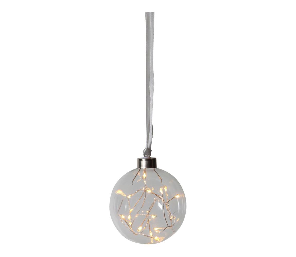 Eglo 410587 - LED Vianočná dekorácia GLOW 15xLED/0,012W/4,5/230V pr. 10 cm 410587