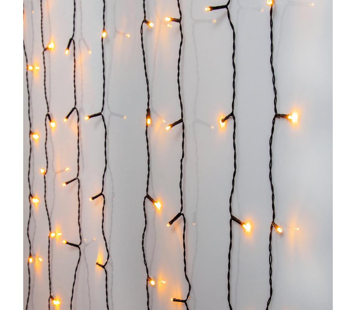 Eglo 410828 - LED Vonkajší vianočný záves GOLDEN 80xLED 1,3m IP44 teplá biela 410828