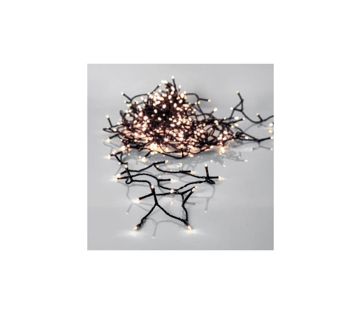 Eglo 410832 - LED vonkajšia reťaz CRISPY ICE 360xLED 25,6 m IP44 studená biela 410832