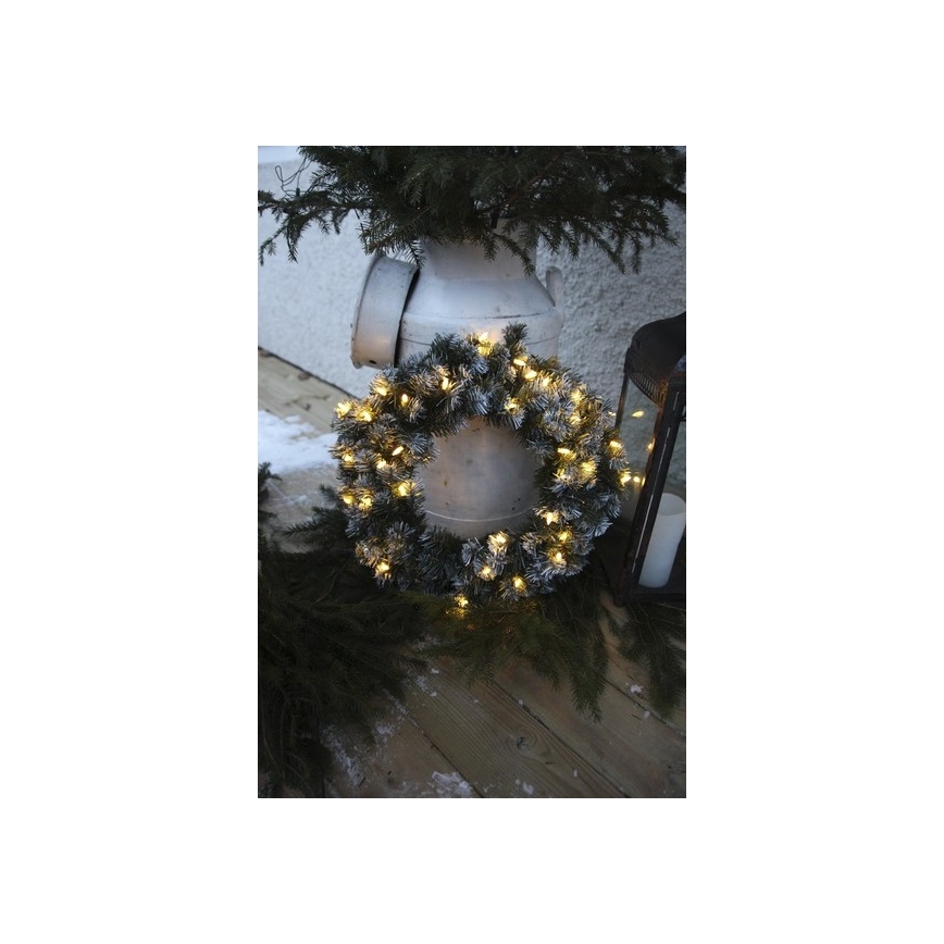 Eglo - LED Vonkajší vianočný veniec 30xLED/0,064W/3/230V IP44