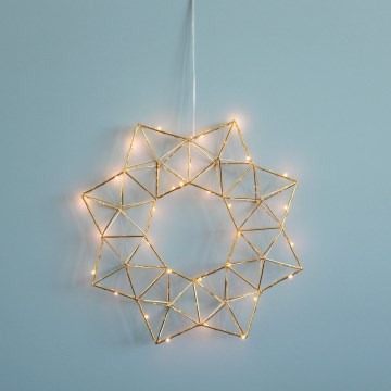 Eglo 411017 - LED Vianočná dekorácia EDGE LED/1,92W/3/230V hviezda