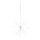 Eglo 411063 -  LED Vianočná dekorácia FIREWORK 60xLED/0,06W/3xAA priemer 26 cm