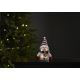 Eglo - LED Vianočná dekorácia 4xLED/0,06W/3xAAA snehuliak