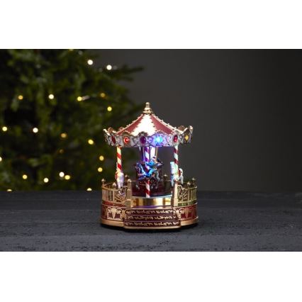 Eglo - LED Vianočná dekorácia 13xLED/0,03W/3xAA