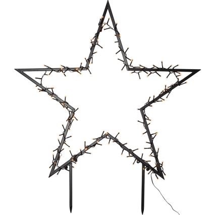 Eglo 411356 - LED Vonkajšia vianočná dekorácia SPIKY 150xLED/0,066W/31V/230V 90x80 cm IP44