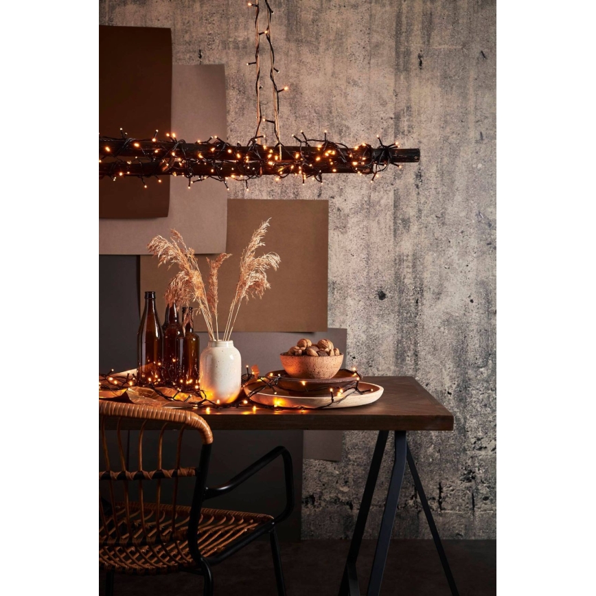 Eglo 411515 - Vonkajší LED reťaz 360×LED/30 m, IP44, teplá biela