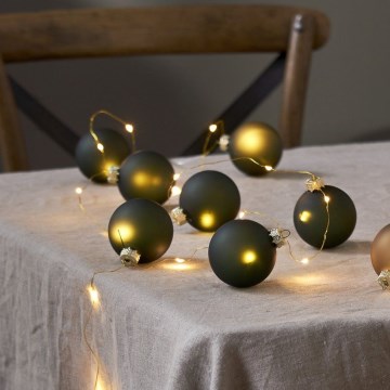 Eglo 411558 - LED reťazec BLISS 22xLED/3xAA 2,6m teplá biela