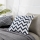 Eglo 420014 - Dekoratívny vankúš CHEVERY 45x45 cm čierna/biela