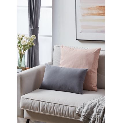 Eglo 420027 - Dekoračný vankúš ILES 30x50 cm sivý