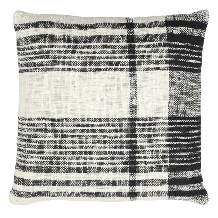 Eglo 420061 - Dekoračný vankúš CHEVERY 45x45 cm krémový/čierny