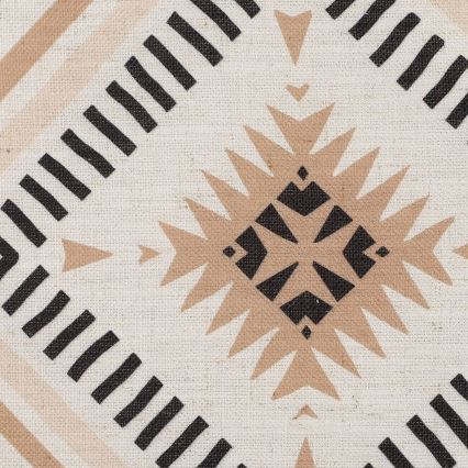 Eglo 420079 - Dekoratívny vankúš CHEVERY 45x45 cm béžová/čierna