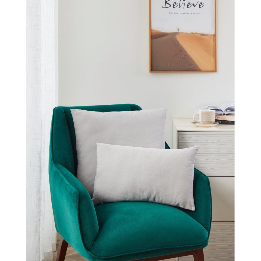 Eglo 420089 - Dekoračný vankúš ILES 30x45 cm šedá