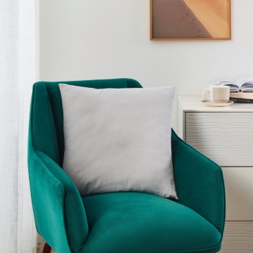 Eglo 420091 - Dekoračný vankúš ILES 50x50 cm sivý