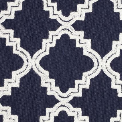 Eglo 420096 - Dekoračný vankúš BERHALA 45x45 cm modrá/biela