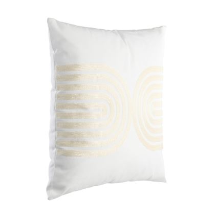 Eglo 420238 - Dekoratívny vankúš BERHALA 45x45 cm biela/béžová