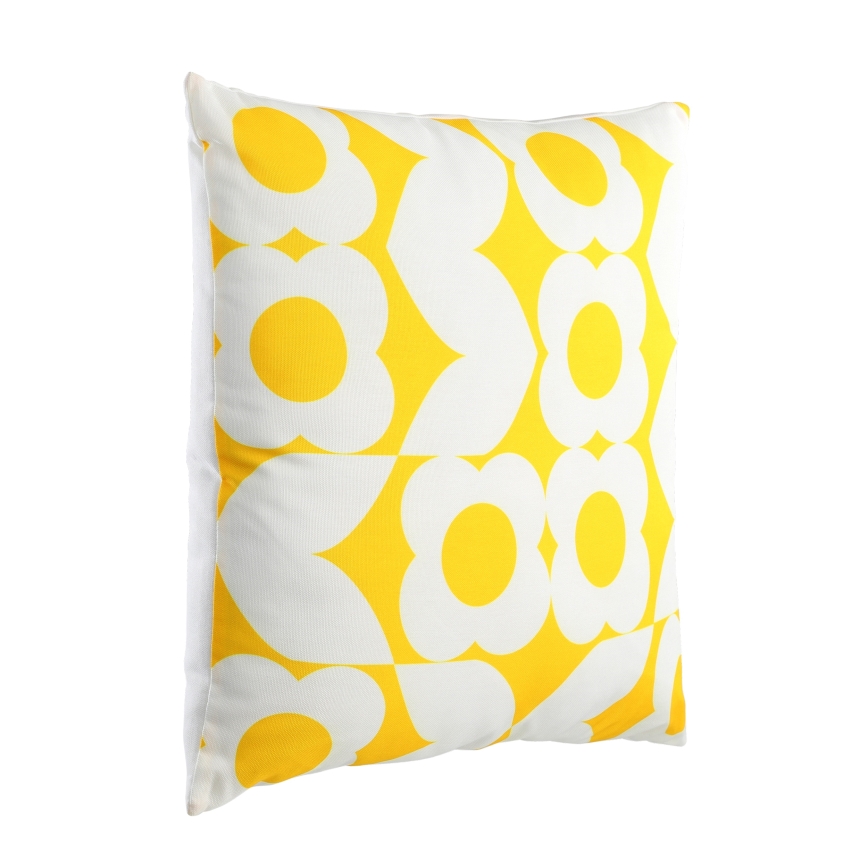 Eglo 420245 - Dekoratívny vankúš TSUNAN 45x45 cm žltý