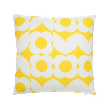 Eglo 420245 - Dekoratívny vankúš TSUNAN 45x45 cm žltý
