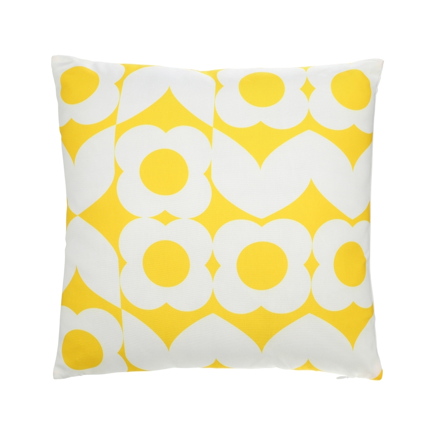 Eglo 420245 - Dekoratívny vankúš TSUNAN 45x45 cm žltý