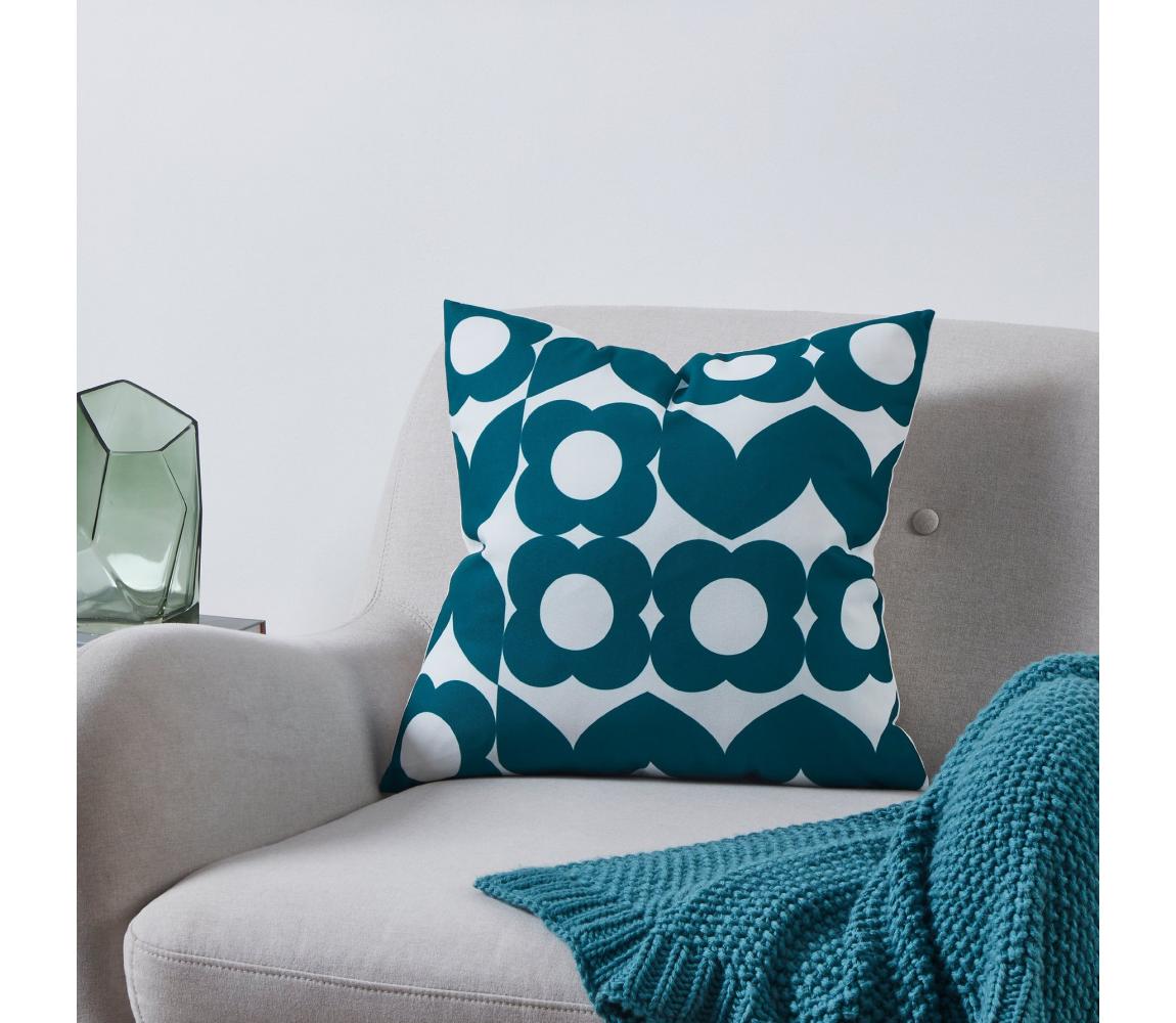 Eglo 420246 - Dekoračný vankúš TSUNAN 45x45 cm zelený 420246