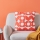 Eglo 420247 - Dekoratívny vankúš TSUNAN 45x45 cm oranžový