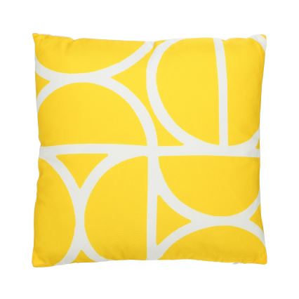 Eglo 420248 - Dekoratívny vankúš TSUNAN 45x45 cm žltý