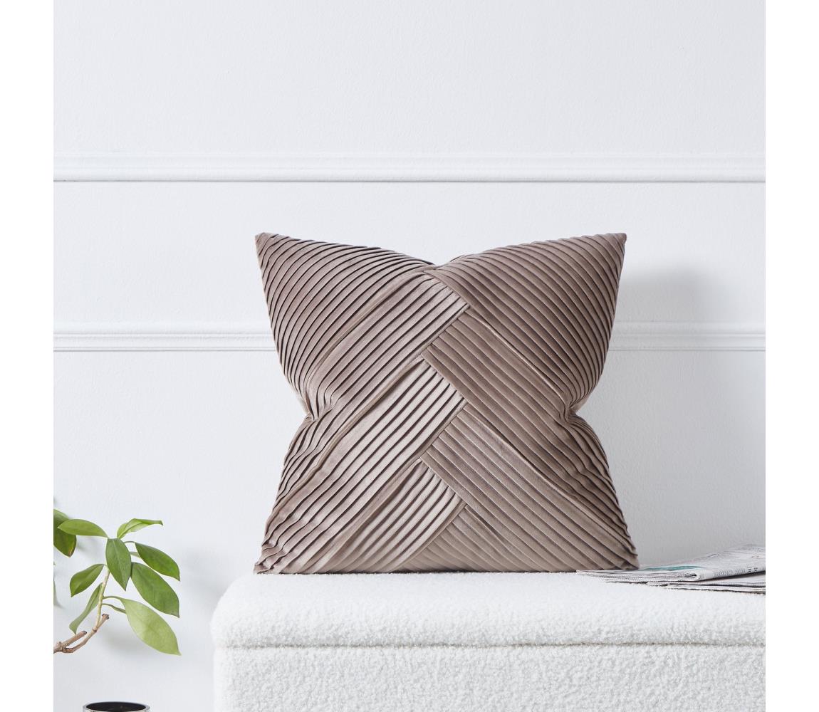 Eglo 420266 - Dekoratívny vankúš SHOURA 45 x 45 cm hnedý 420266