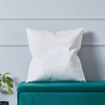 Eglo 420286 - Dekoratívny vankúš SINGU 45x45 cm biela