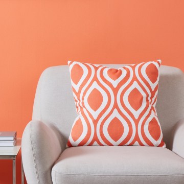 Eglo 420295 - Dekoratívny vankúš CHEVERY 45x45 cm oranžový