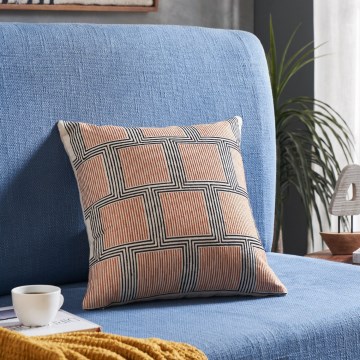 Eglo 420308 - Dekoratívny vankúš CHEVERY 45x45 cm hnedý