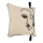 Eglo 420329 - Dekoratívny vankúš CHEVERY 45x45 cm krémová/čierna
