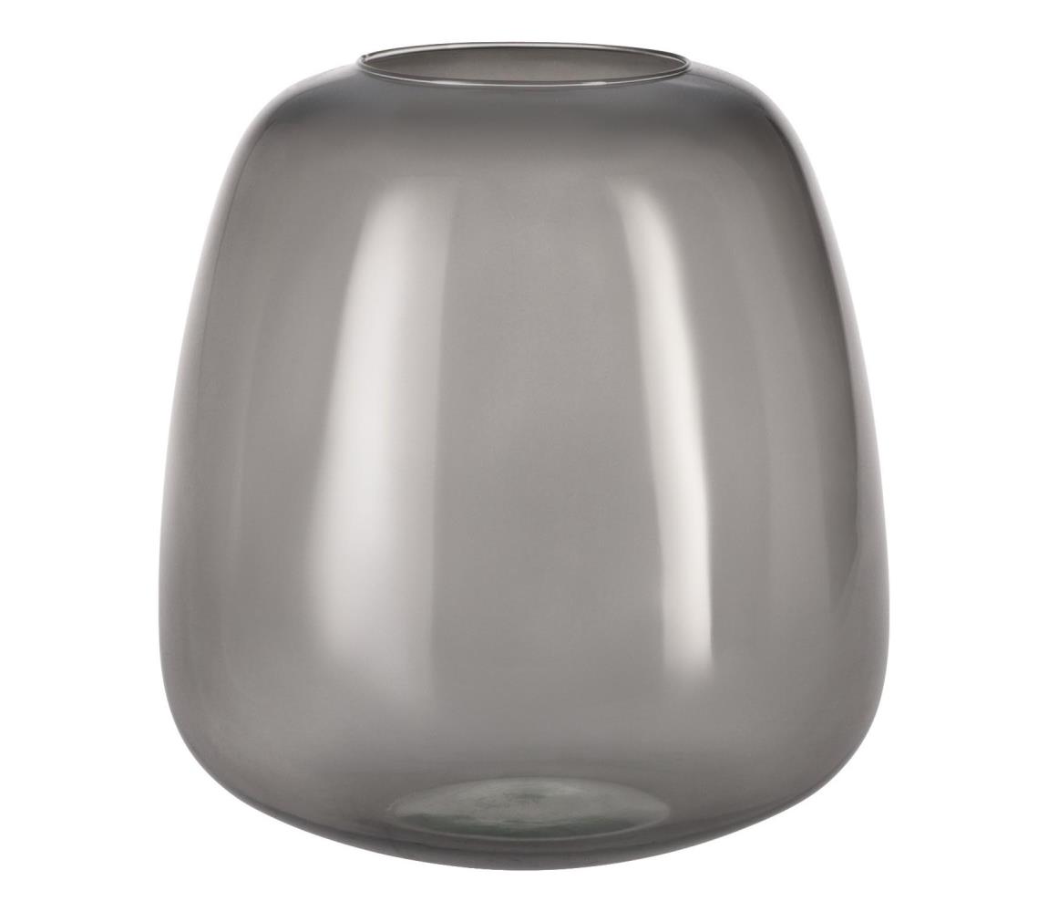 Eglo 421081 - Sklenená váza DELNITE 24,5x23 cm čierna/dymová 421081