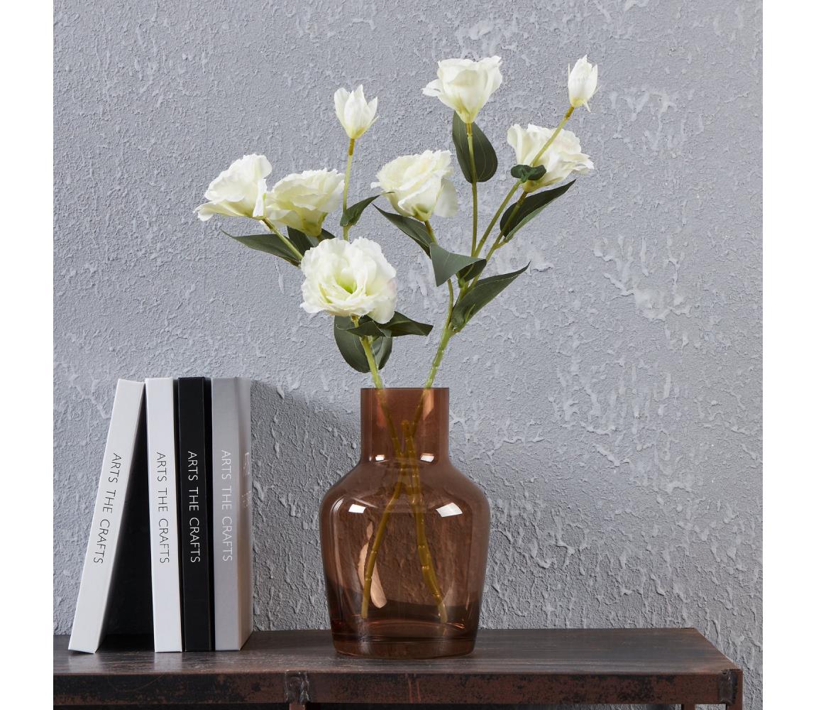 Eglo 421221 - Sklenená váza SIRANANA 22x14,5 cm hnedá/dymová 421221