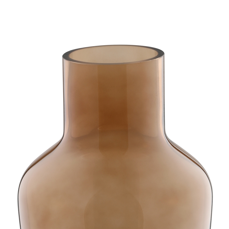 Eglo 421221 - Sklenená váza SIRANANA 22x14,5 cm hnedá/dymová