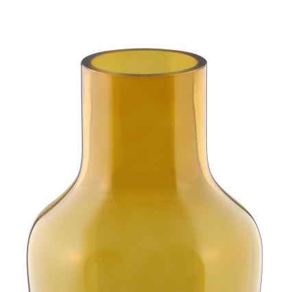 Eglo 421223 - Sklenená váza SIRANANA 25x13,3 cm žltá/dymová