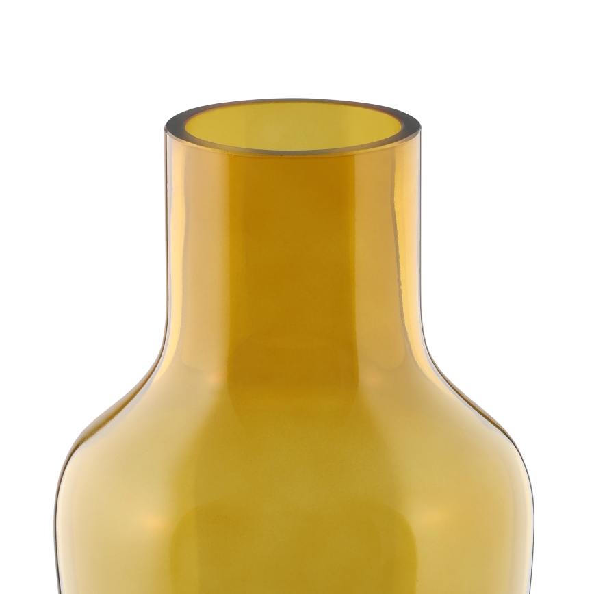 Eglo 421223 - Sklenená váza SIRANANA 25x13,3 cm žltá/dymová