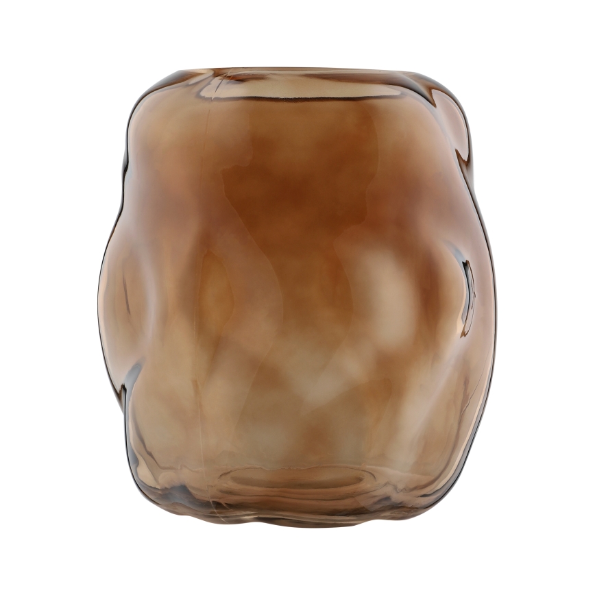 Eglo 421238 - Sklenená váza MAROSAVA 23x20 cm hnedá/dymová