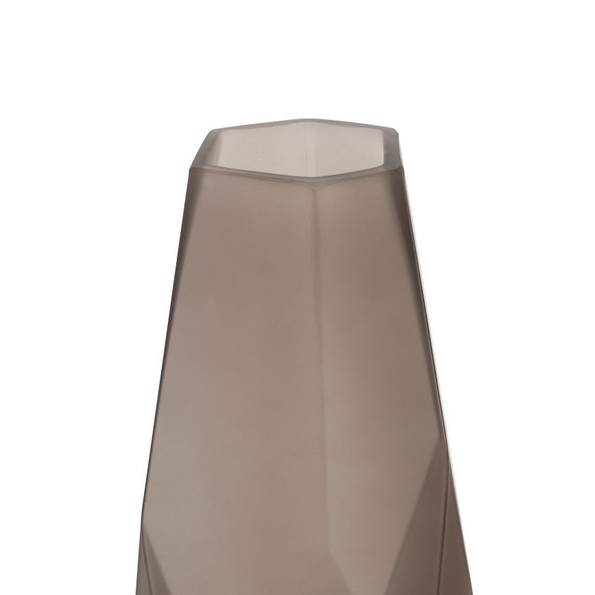 Eglo 421345 - Sklenená váza CLONONY 30x12 cm hnedá