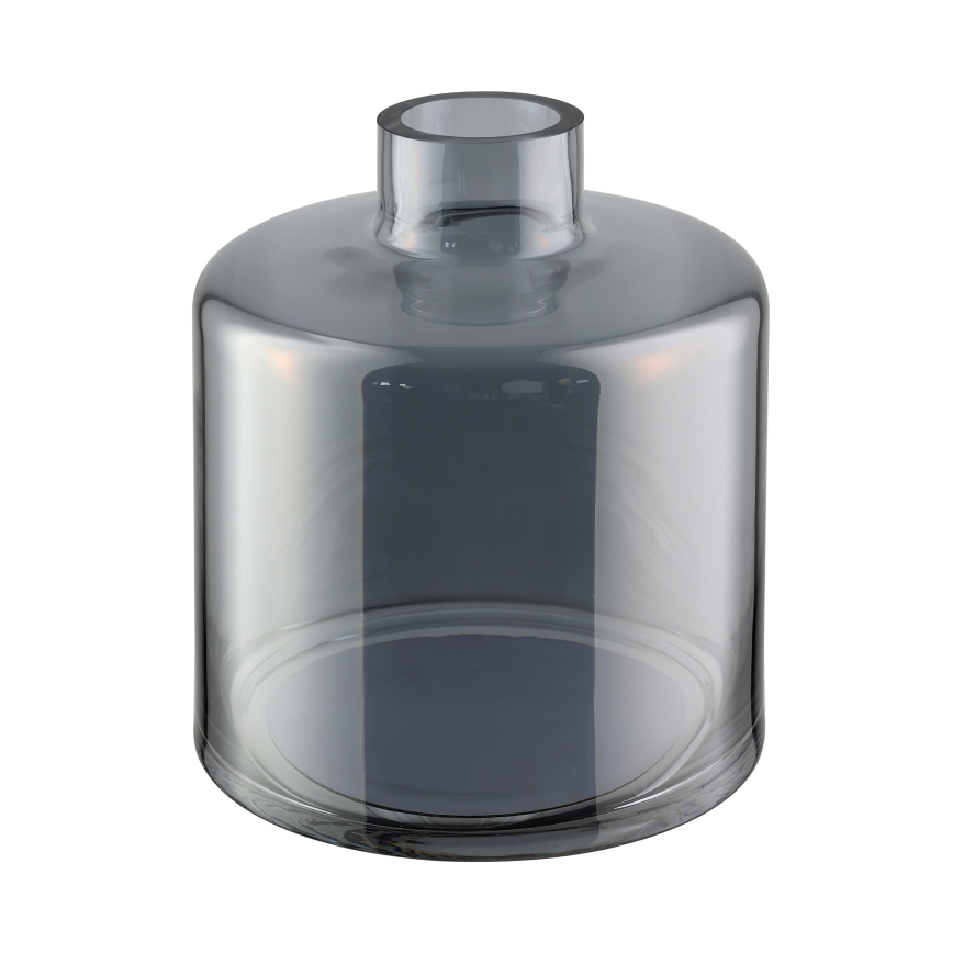 Eglo 421385 - Sklenená váza NABAS 24,5x21 cm čierna/dymová