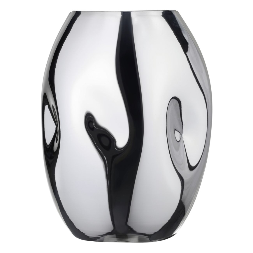Eglo 421688 - Sklenená váza XIPORAI 19,8x14,5 cm lesklý chróm