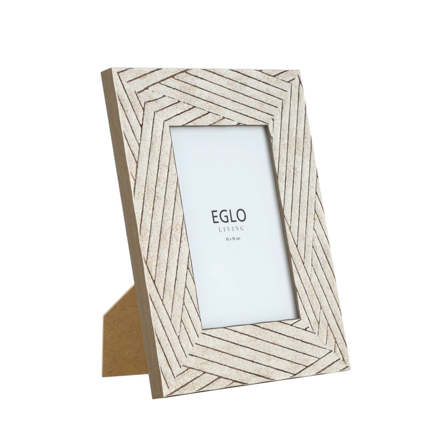 Eglo - Fotorámček 10x15 cm béžová