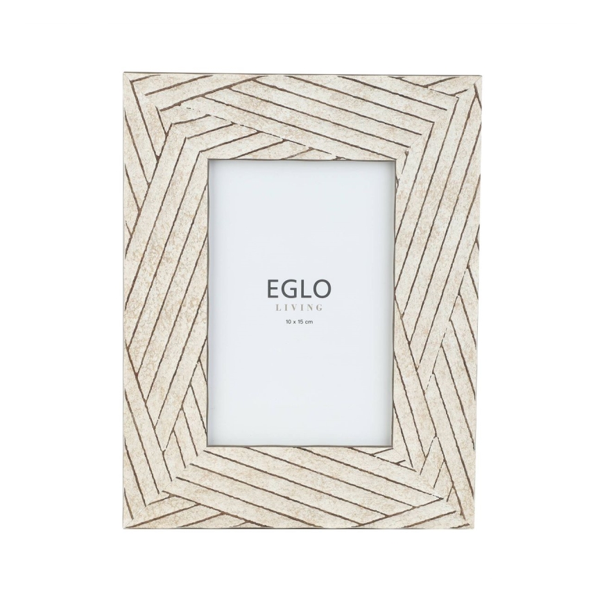 Eglo - Fotorámček 10x15 cm béžová