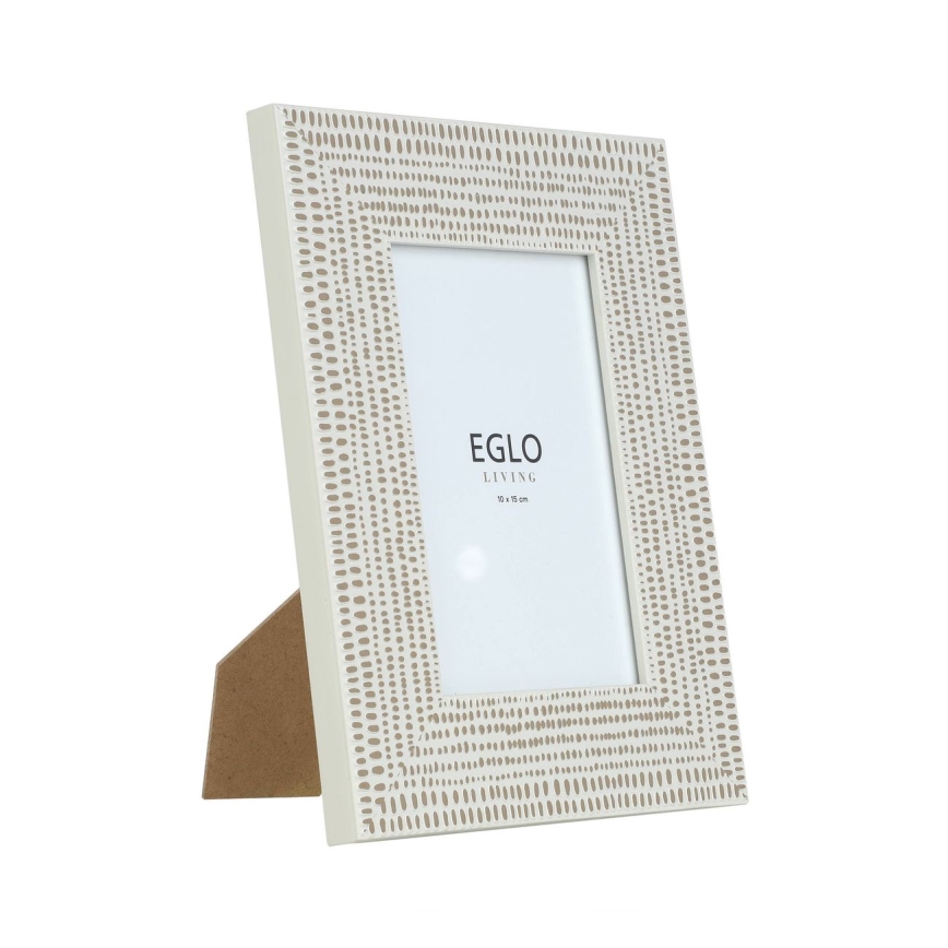 Eglo - Fotorámček 10x15 cm krémová